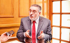Embajador de la R.A. Siria en Chile, Dr. Khalil Bitar (Foto El Día).