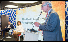 El Presidente de la Cámara Árabe Brasileña, Rubens Hannun, disertó durante el evento (Foto: Rodrigo Rodrigues / CAB)