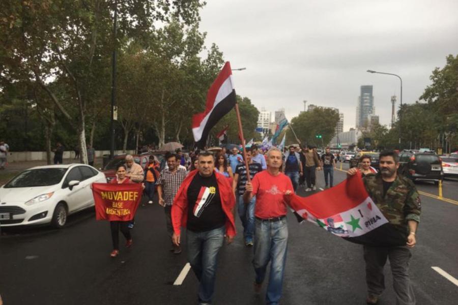 Argentina: Marcha en repudio al ataque de EEUU a Siria