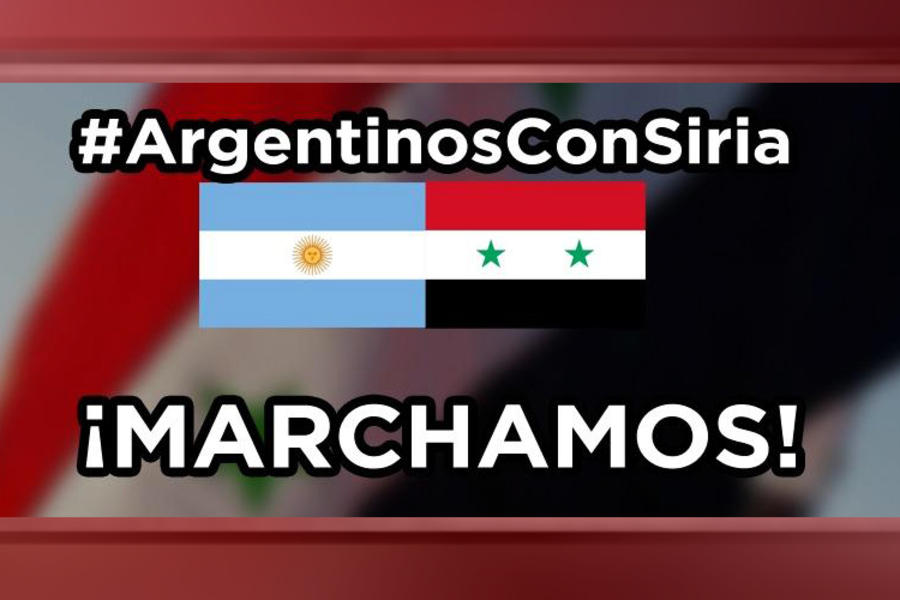#ArgentinosConSiria