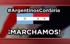 #ArgentinosConSiria