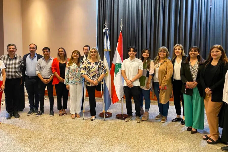 Catamarca: Escuela Técnica de Fray Mamerto Esquiú será portadora de la bandera del Líbano 
