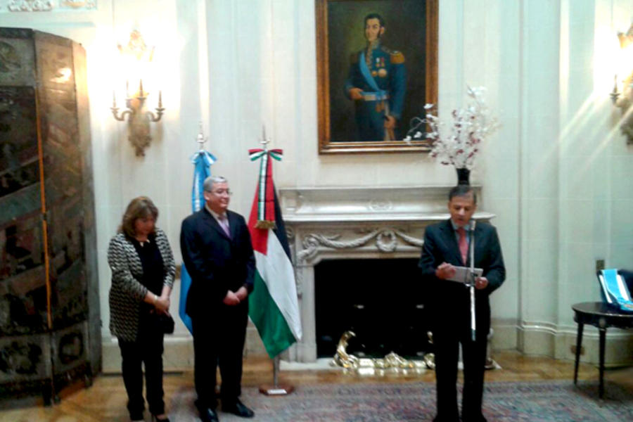 Despedida oficial al Embajador del Estado de Palestina Dn. Walid Muaqqat