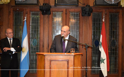 La Embajada de Siria celebró el 76º aniversario de la independencia La Embajada de Siria celebró el 76º aniversario de la independencia