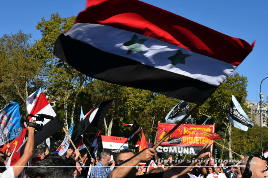 Marcha por Siria en Buenos Aires