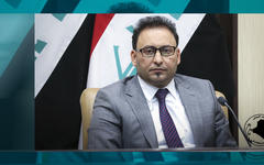 Vicepresidente 1º del Parlamento iraquí, Hassan Karim al-Kaabi