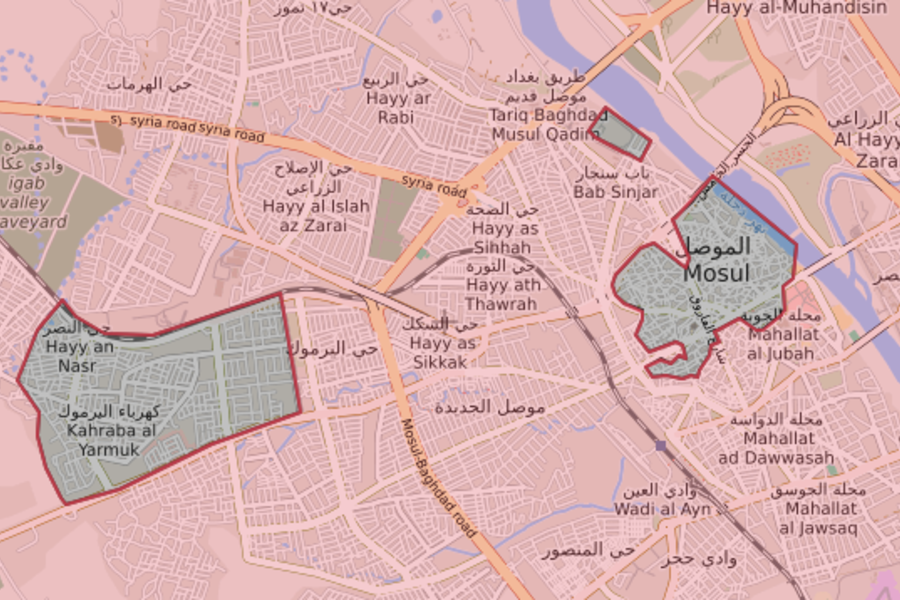 Irak expulsa al E.I. de otro barrio de la Ciudad Vieja de Mosul