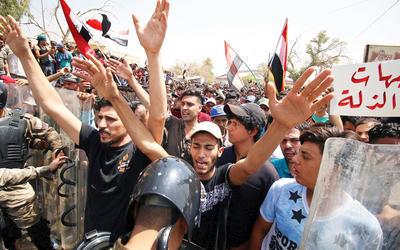 Siguen las manifestaciones en Irak Siguen las manifestaciones en Irak