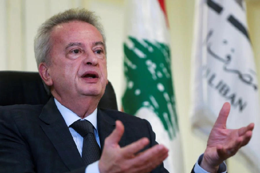 Presidente del Banco Central del Líbano, Riad Salameh. Foto: AP.