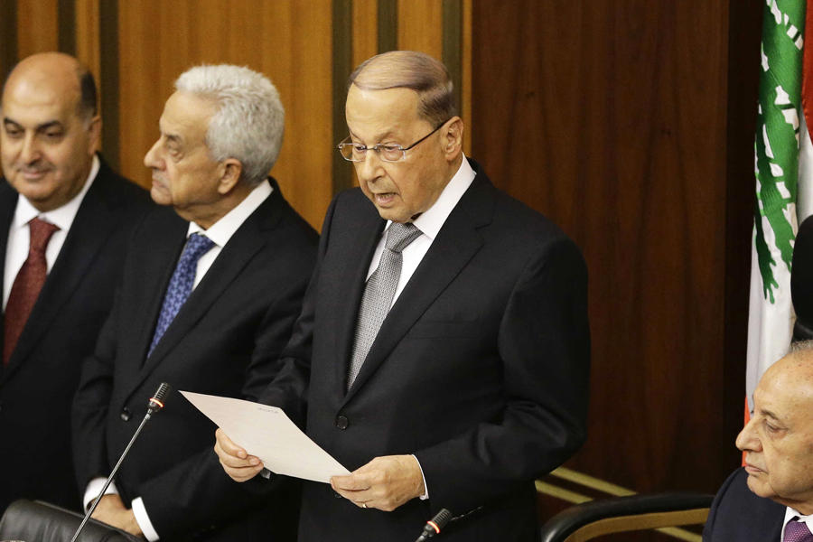 Aoun comenzará las consultas parlamentarias la próxima semana