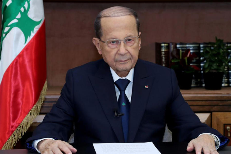 Aoun firmó el presupuesto libanés de 2019