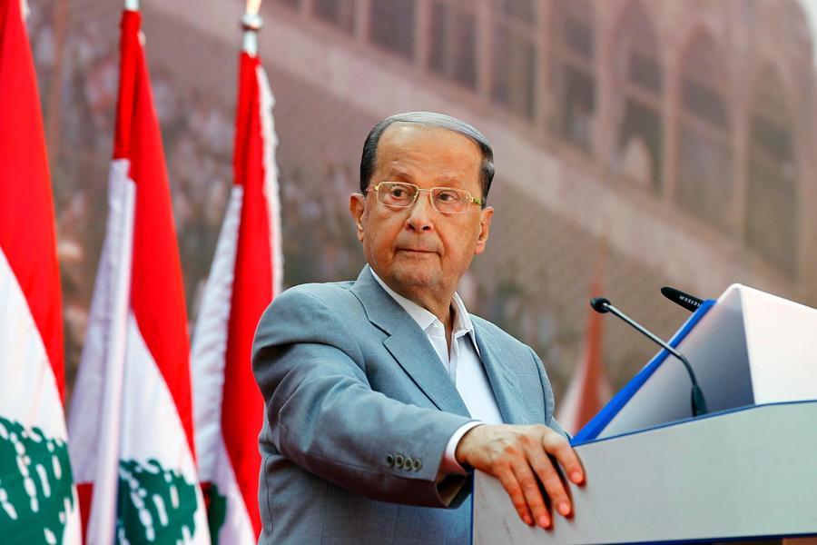 Aoun: Nadie debe soñar con una extensión, la misma ley o el vacío