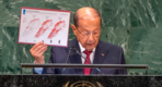 El presidente Michel Aoun de la República Libanesa habla sobre los refugiados en la 73ª sesión de la Asamblea General de las Naciones Unidas. Foto: ONU.