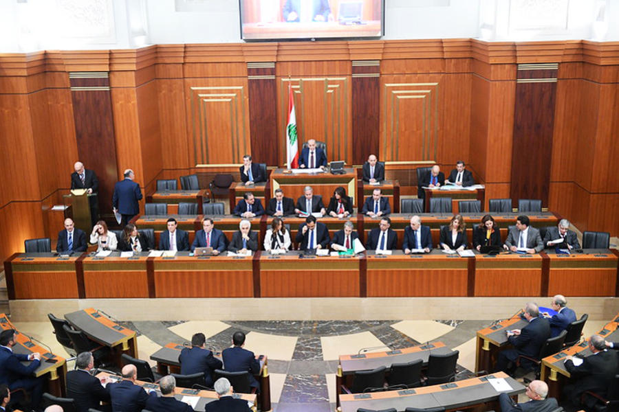 Sesión parlamentaria sobre voto de confianza al Gabinete y plan de rescate | Beirut, Febrero 11, 2020 (Foto: NNA)