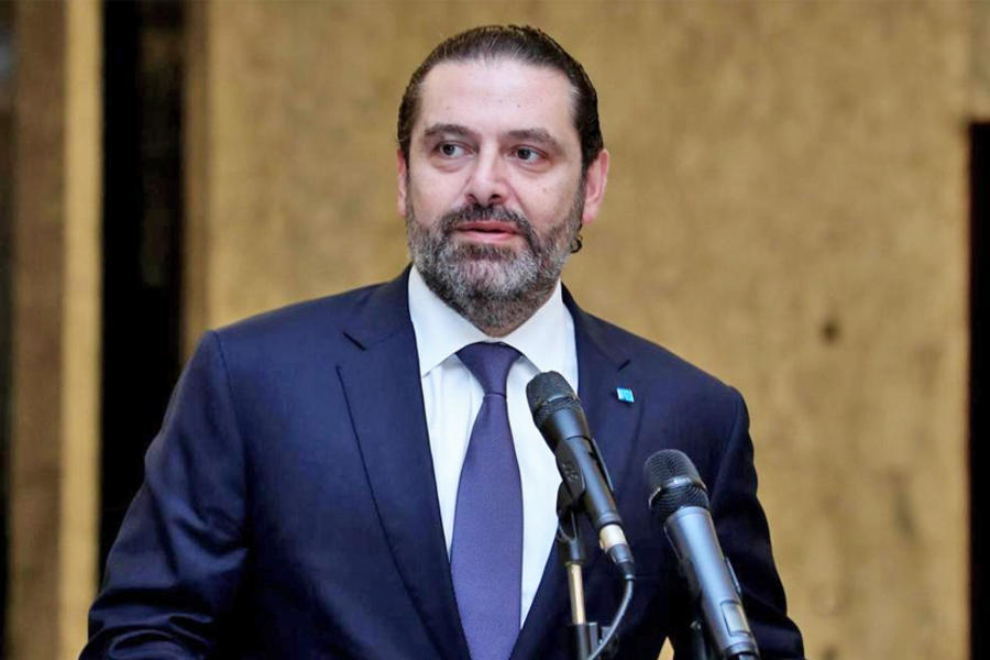 Primer ministro designado del Líbano, Saad Hariri. Foto: AFP.