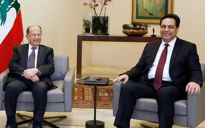 Hassan Diab anuncia el nuevo Gabinete libanés Hassan Diab anuncia el nuevo Gabinete libanés