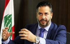 Ministro libanés de Economía y Comercio, Amin Salam (Foto: Reuters)