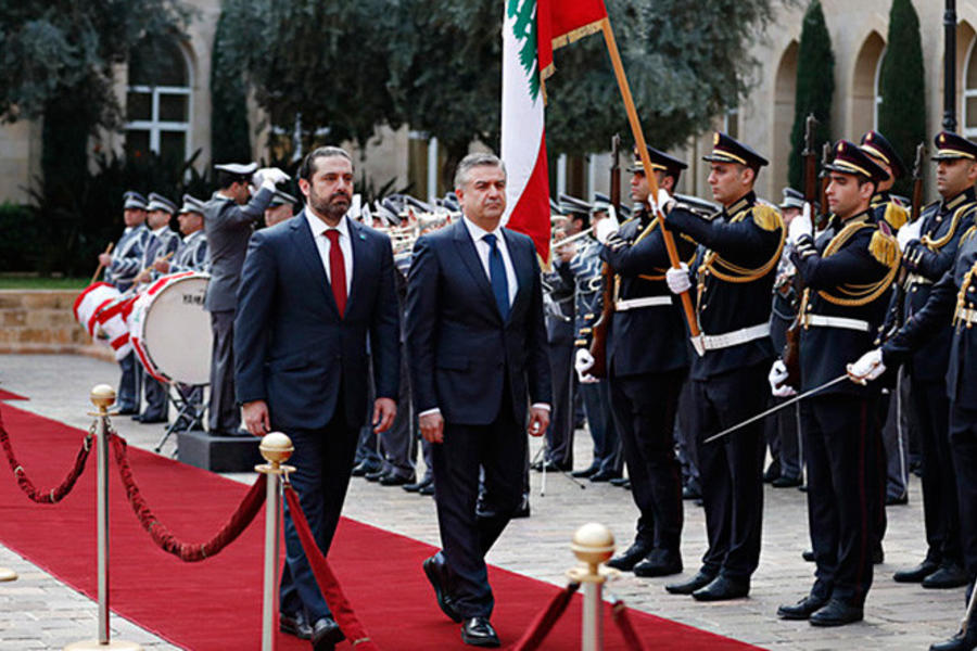 Líbano recibe al premier armenio