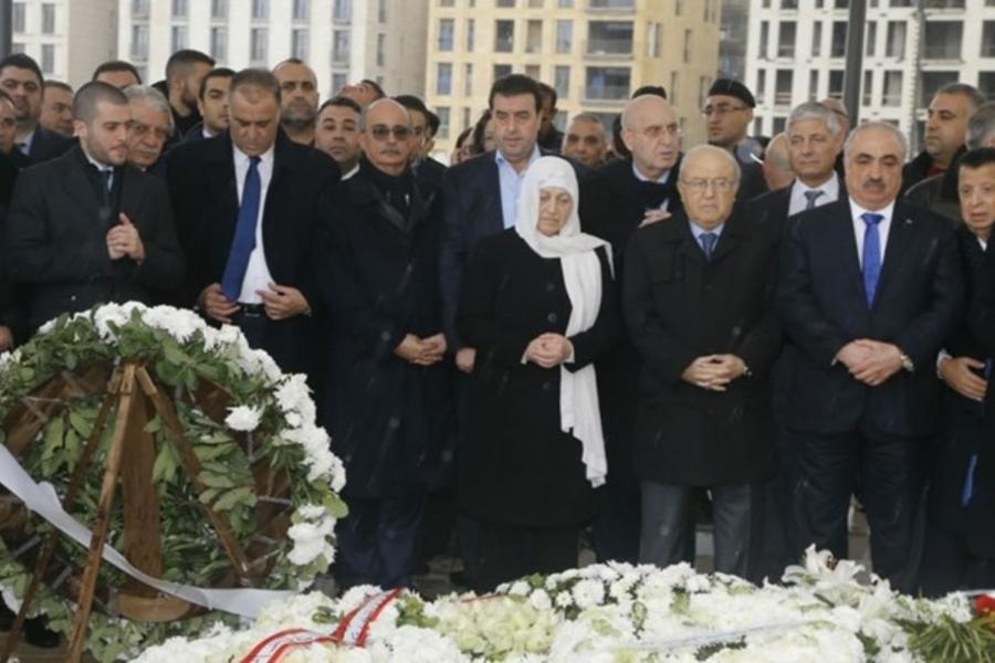 Líbano recuerda a Rafik Hariri en el 14° aniversario de su muerte
