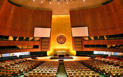 Asamblea General de la ONU en las Naciones Unidas en Nueva York. Foto: ONU.