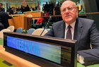 Najib Mikati, en la 78ª Asamblea General de las Naciones Unidas. Foto: NNA.