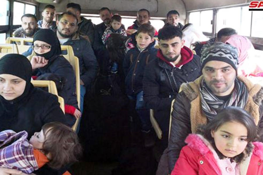 Mil refugiados regresaron a Siria