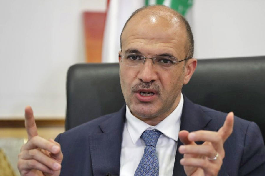 El ministro de Salud libanés, Hamad Hasan. Foto: NNA.