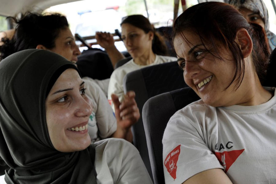 Mujeres libanesas alzan la voz por igualdad de derechos
