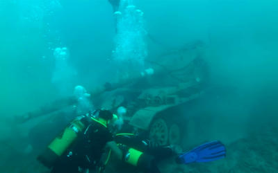 Novedoso parque submarino libanés Novedoso parque submarino libanés