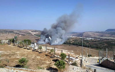 Nuevo ataque israelí contra Líbano recibe respuesta de Hezbollah Nuevo ataque israelí contra Líbano recibe respuesta de Hezbollah