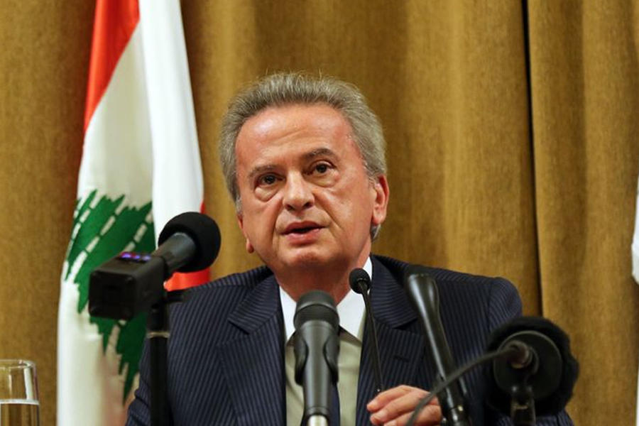 El jefe del Banco Central del Líbano, Riad Salameh. Foto: AP.