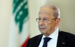 Presidente libanés, Michel Aoun. Foto: AP.