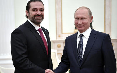 Putin recibió a Hariri en el Kremlin Putin recibió a Hariri en el Kremlin