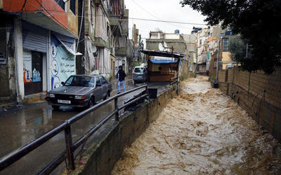 Tormenta Norma azota al Líbano Tormenta Norma azota al Líbano