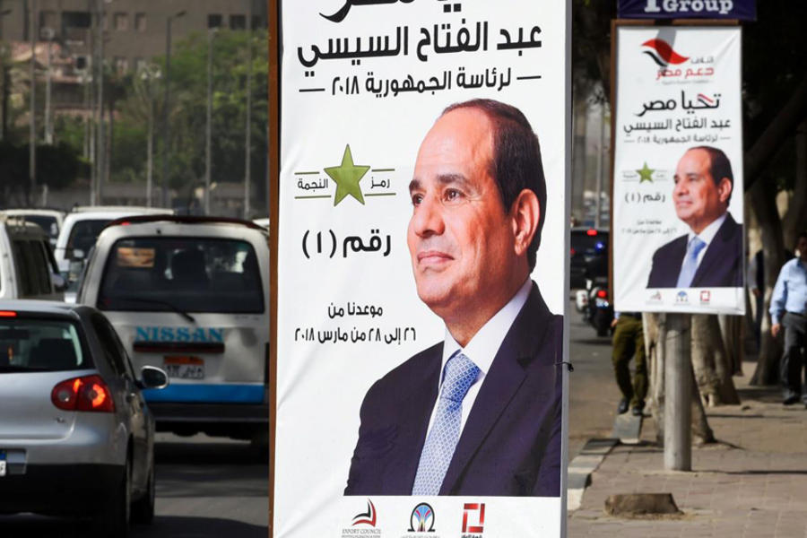 Al Sisi reelecto en Egipto
