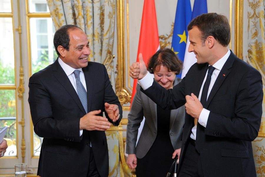 Egipto, Francia priorizan seguridad sobre DDHH