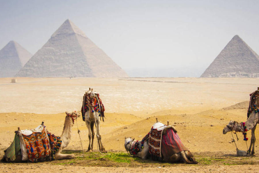 Pirámides de Gizah (El Cairo)