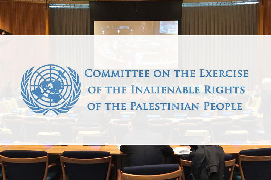 Comité de Derechos Palestinos de la ONU. Foto: DSL.