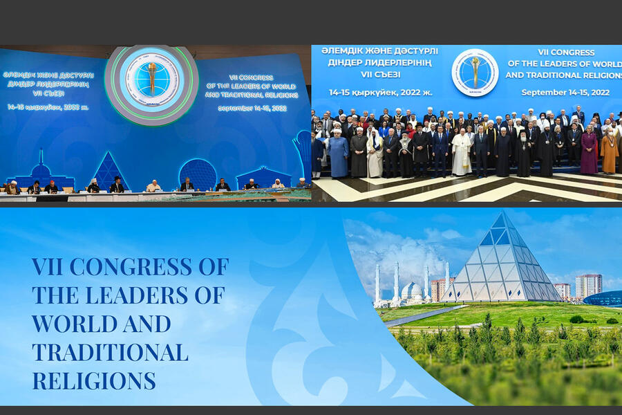 Lideres religiosos mundiales sostuvieron cumbre en capital de Kazajistán 