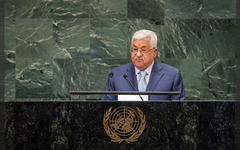 Discurso del Presidente Mahmud Abbas ante la Asamblea General de la ONU | Septiembre 27, 2018 (Foto ONU / Cia Pak)