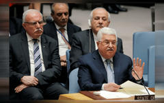 El presidente palestino, Mahmud Abbas, habla ante el Consejo de Seguridad de la ONU (Foto: Reuters).