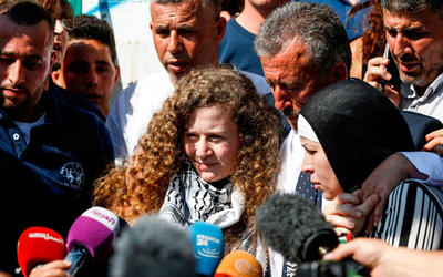 Ahed Tamimi liberada Ahed Tamimi liberada