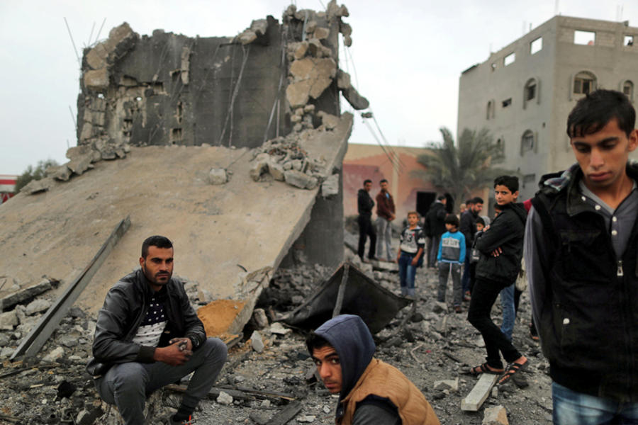 Continuos bombardeos en Gaza