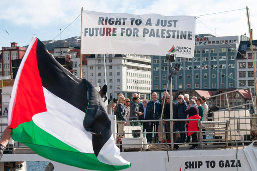 Fuerzas israelíes detuvieron flotilla de la libertad