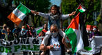 Manifestación en solidaridad con el pueblo de Palestina en Dublín, Irlanda. Foto: Artur Widak.