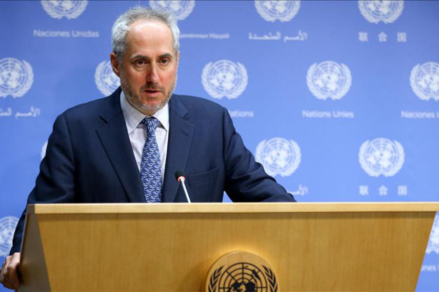 El portavoz del secretario general de la ONU, Stéphane Dujarric (Foto: Agencias)