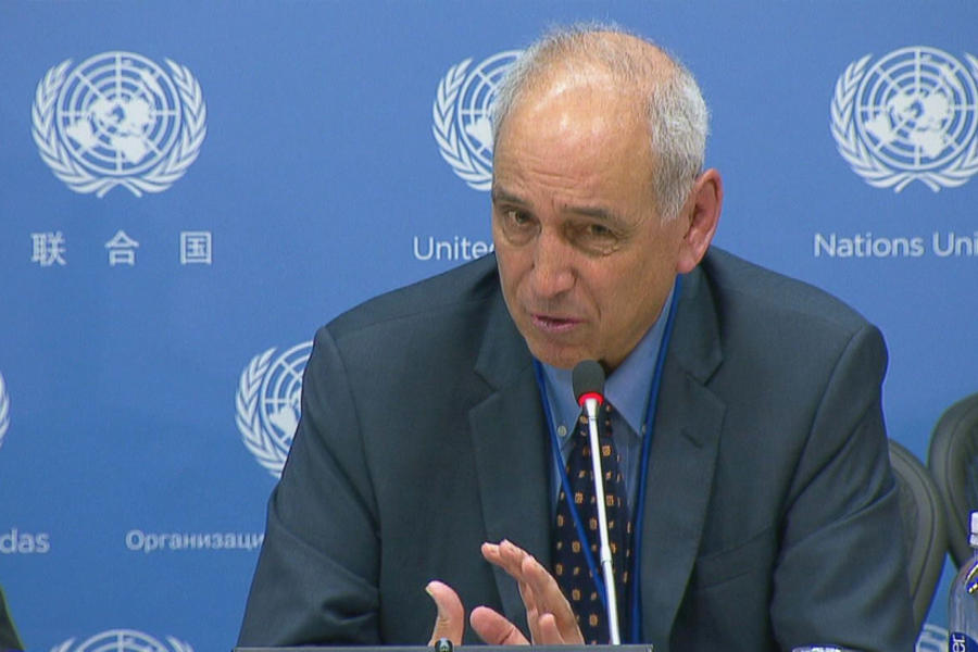 Michael Lynk, relator especial de las Naciones Unidas (ONU) sobre la situación de los derechos humanos en los territorios palestinos. 