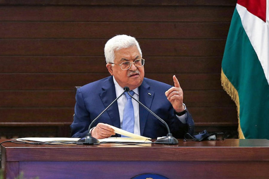 Presidente palestino, Mahmoud Abbas. Foto: AFP.