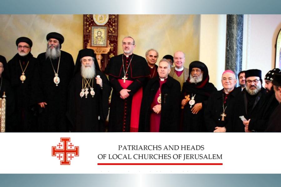 Patriarcas de Jerusalén se expiden contra la anexión
