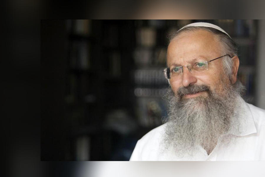 Shmuel Eliyahu, Rabino en Jefe de la ciudad de Safed.